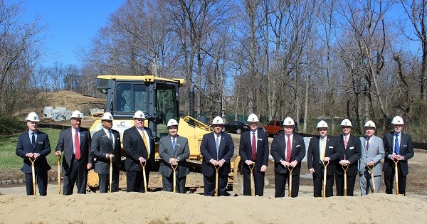 Photo: Breaking ground in Parsippany at the new UPS site Photo Credit: Courtesy UPS
