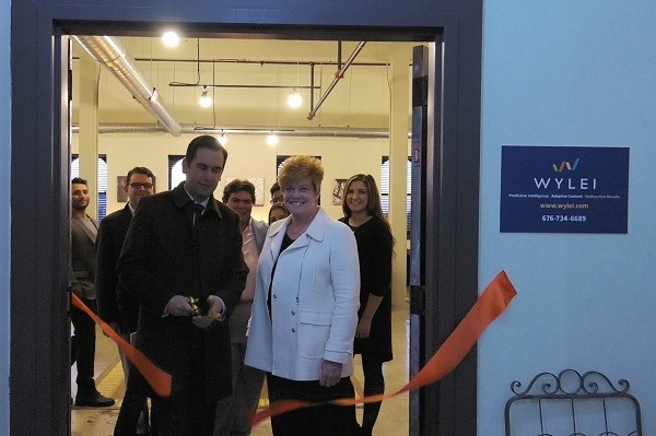 Photo: The Wylei ribbon cutting with Mayor Steven Fulop and Meg Columbia-Walsh
  Photo Credit: Courtesy Wylei