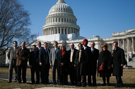 Photo: A photo from last year's tech trek to Washington. NJTC members held meetings with members of Congress. Photo Credit: NJTC