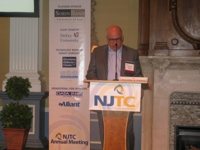 Photo: David Sorin moderated the discussions at the NJTC annual meeting in July. Photo Credit: NJTC