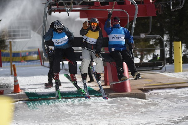 Photo: Peak Pitch on the ski lift Photo Credit: Esther Surden