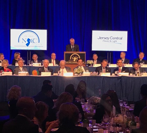 Photo: Phil Murphy at Chamber of Commerse dinner Photo Credit: Governor Murphy Twitter page