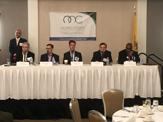 Photo: Panelists at the Morris County EDC Business Growth and Innovation Forum Photo Credit: Marc Weinstein