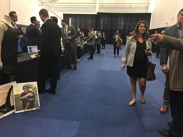 A view of the show floor at the Tech Council's 2019 Venture Conference