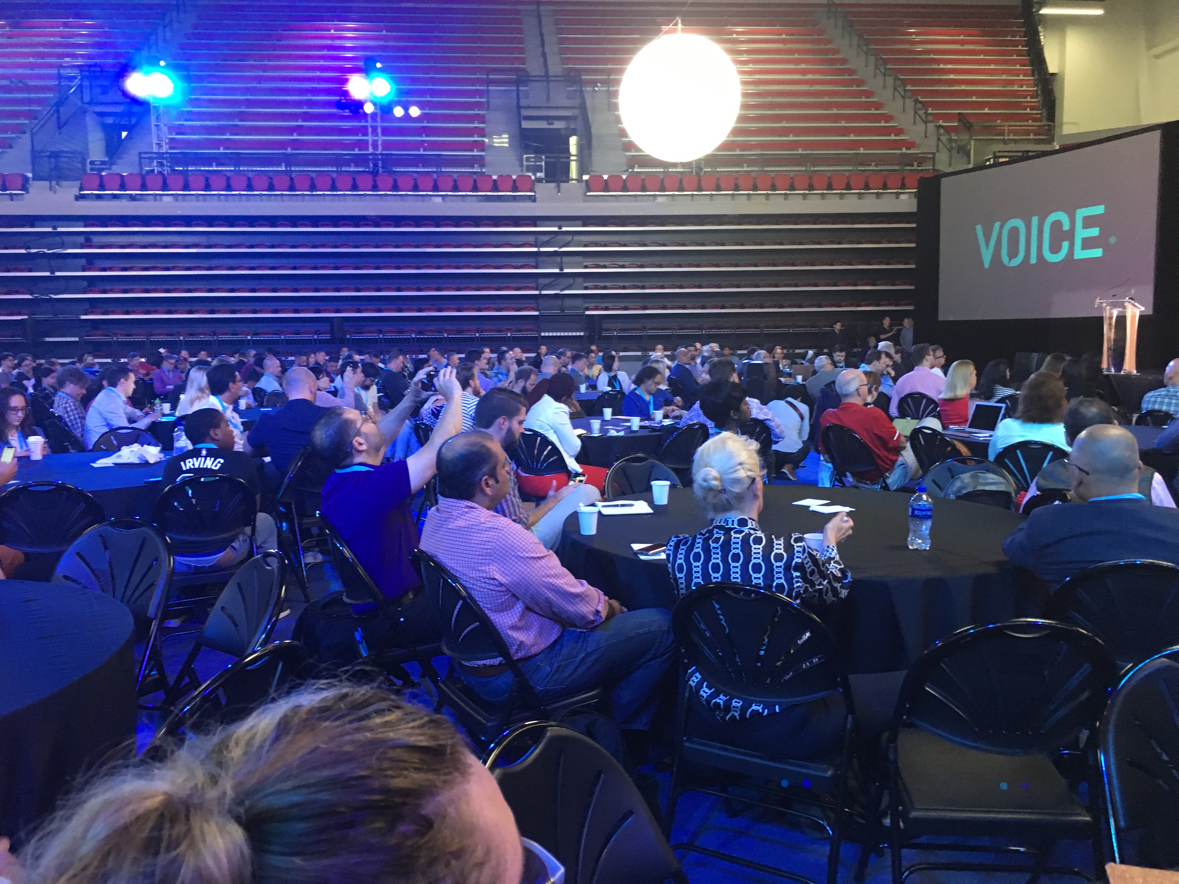Photo of the crowd at the VOICE Summit