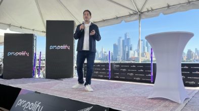 Raphael Ouzan of A.Team speaking at Propelify