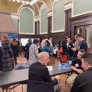 Networking at the Founders & Funders event in November